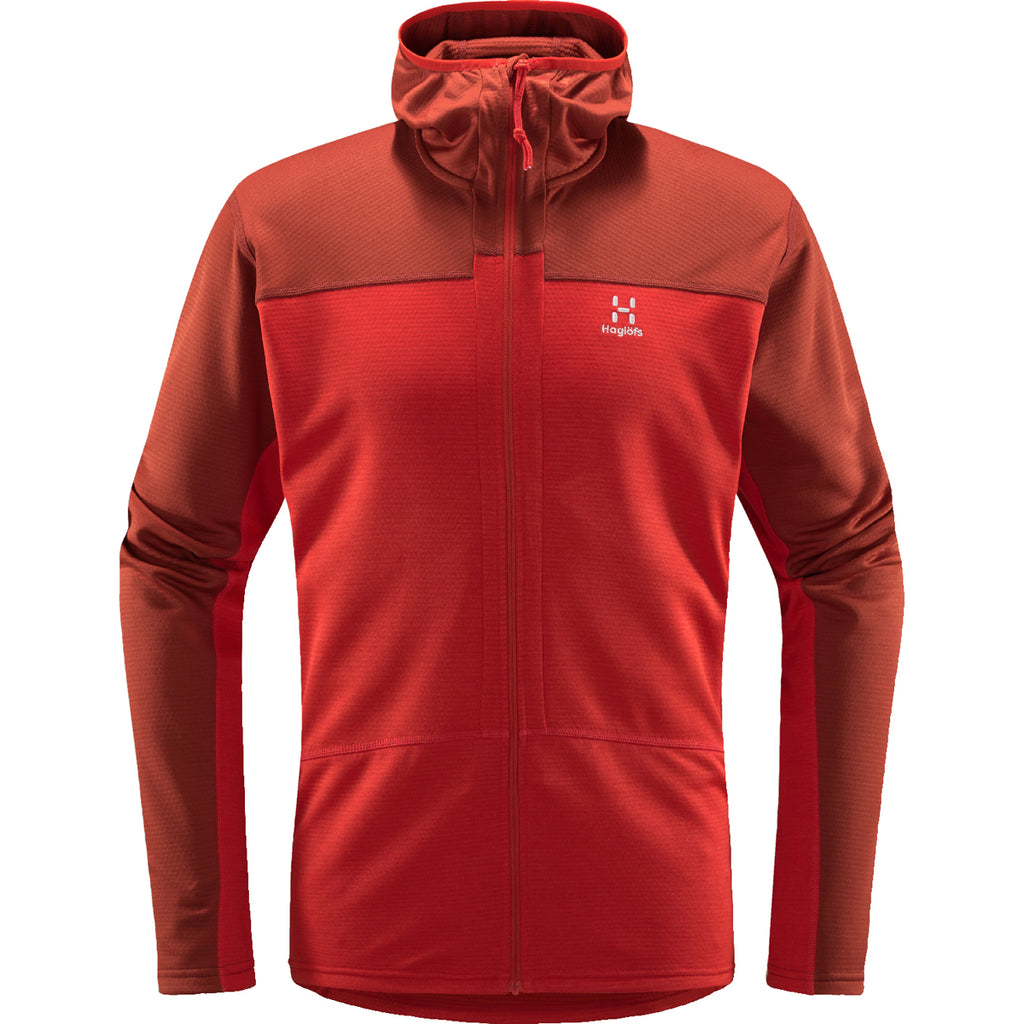 Polar Hombre Roc Flash Mid Hood Men Haglöfs Rojo 1