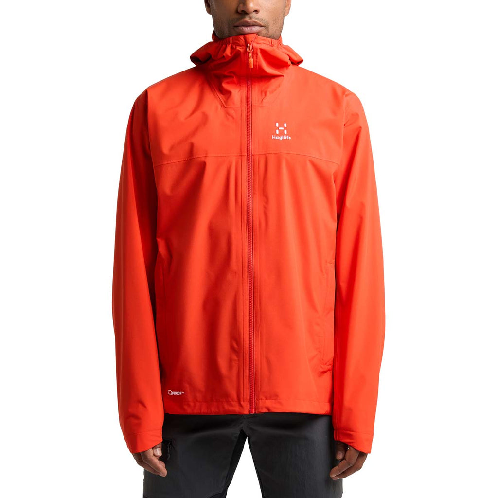 Chaqueta Hombre Korp Proof Jacket Men Haglöfs Rojo 3