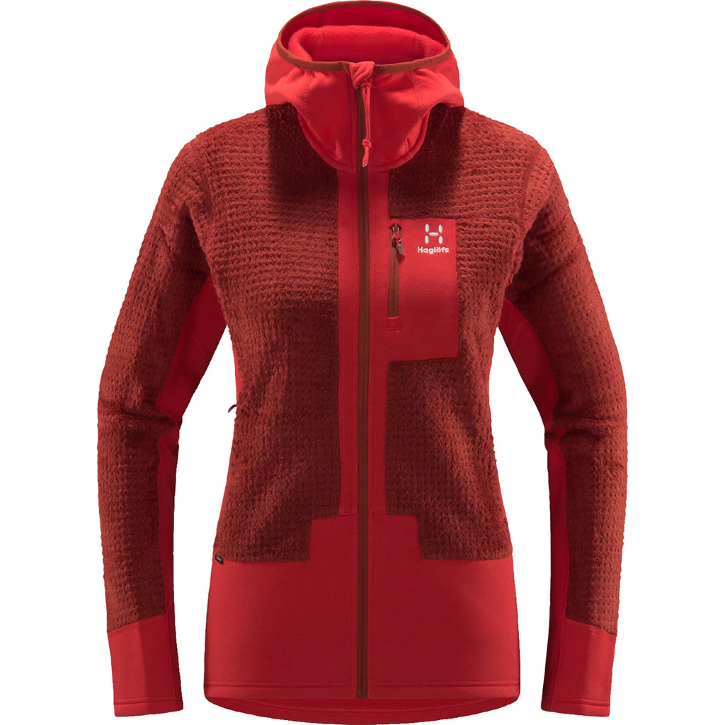 Polar Mujer Roc Spitz Mid Hood Women Haglöfs Rojo 1