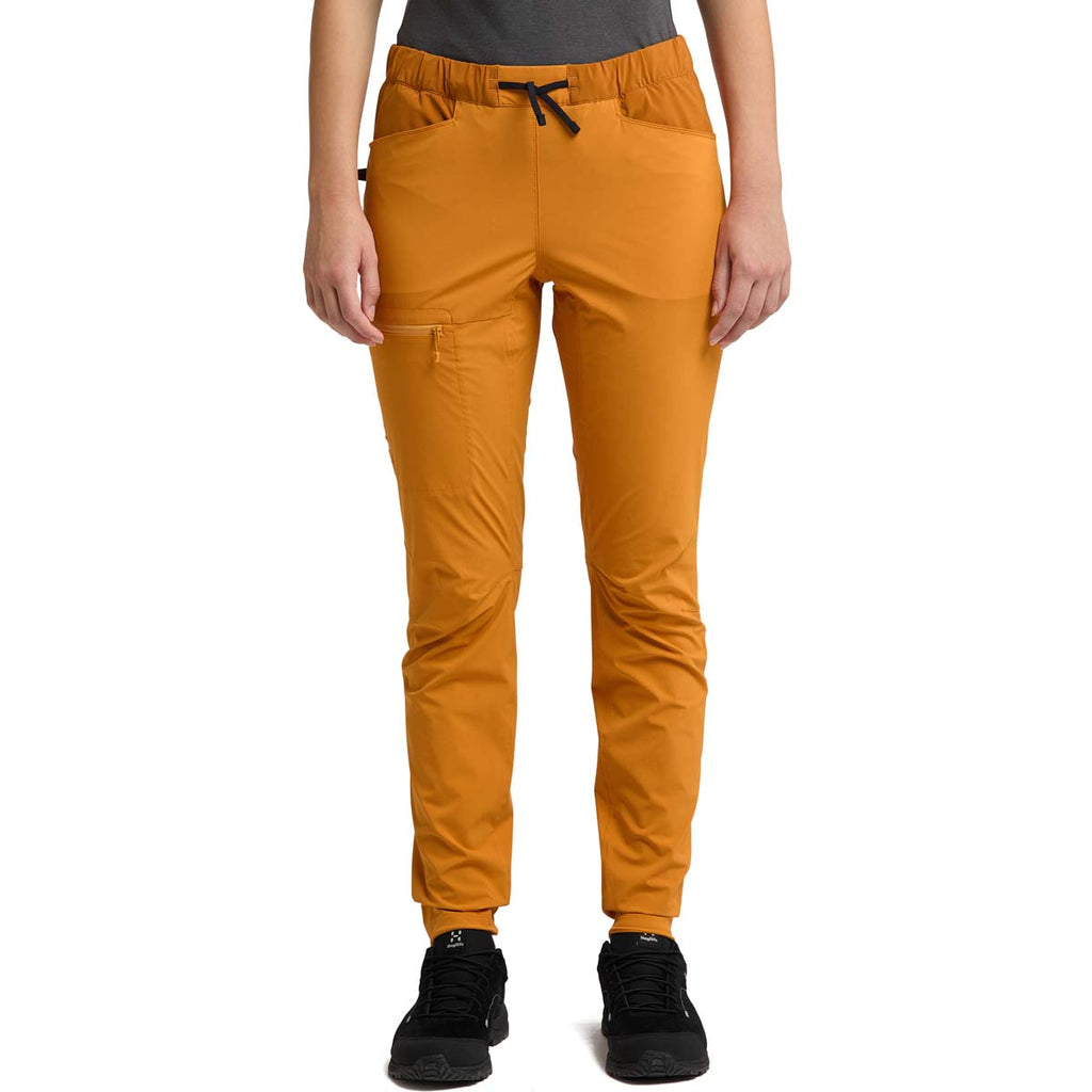 Pantalón Mujer Roc Lite Slim Pant Women Haglöfs Amarillo 3