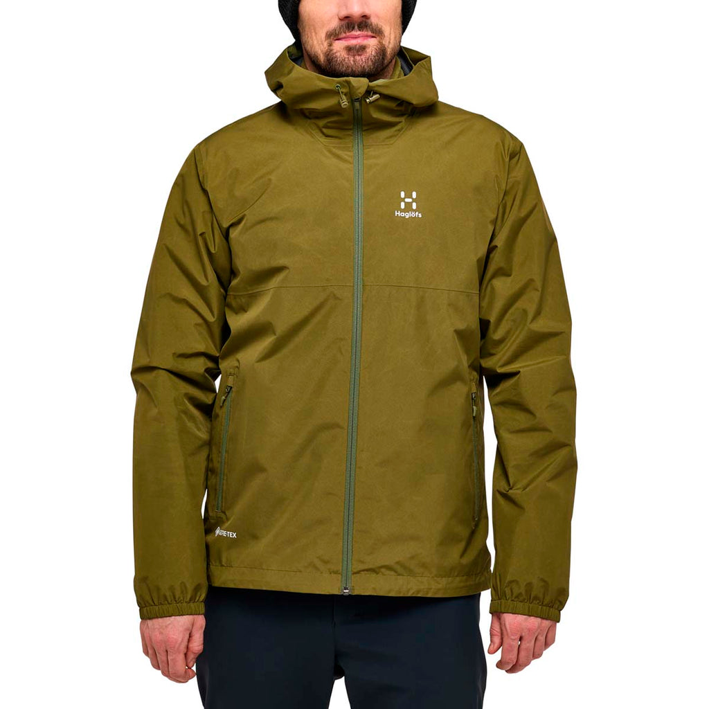 Chaqueta Hombre Hajk Gtx Jacket Men Haglöfs Verde 3