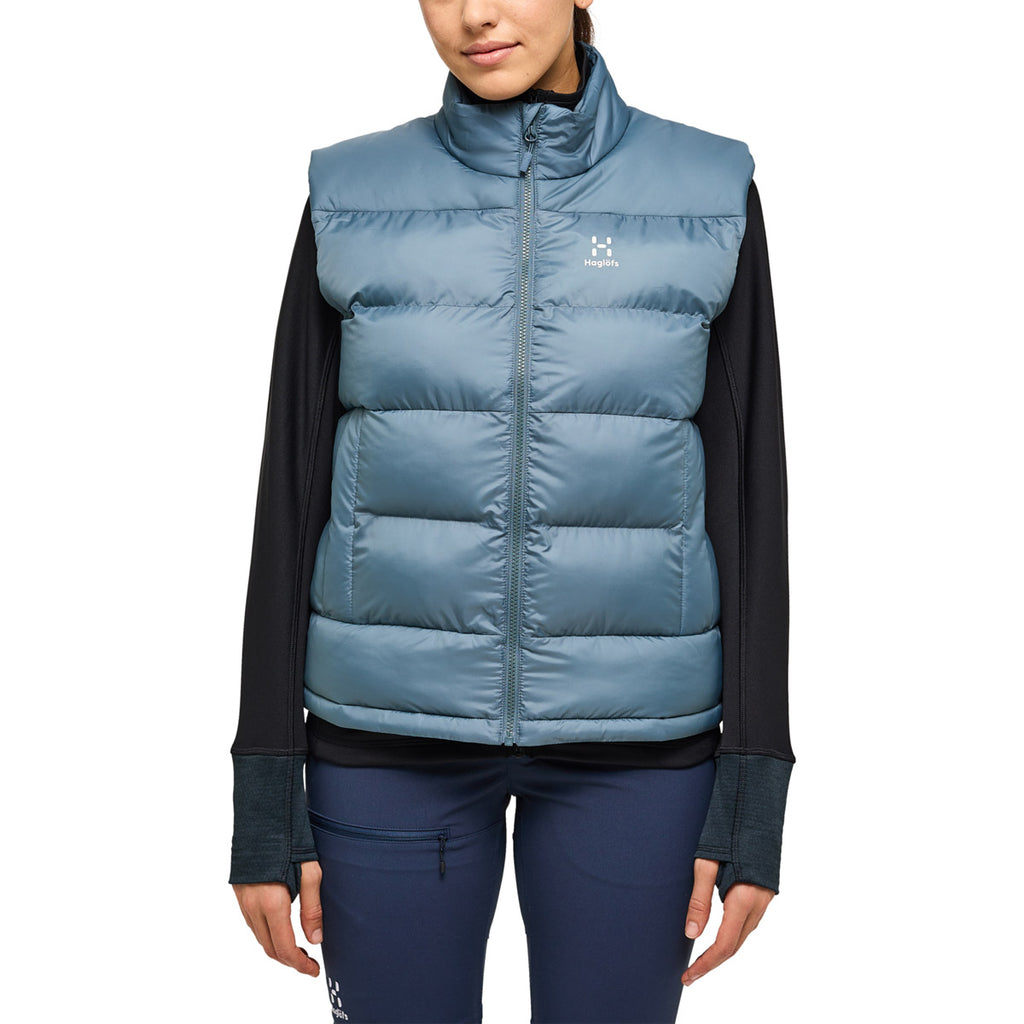 Chaleco Mujer Puffy Mimic Vest Women Haglöfs Gris 3