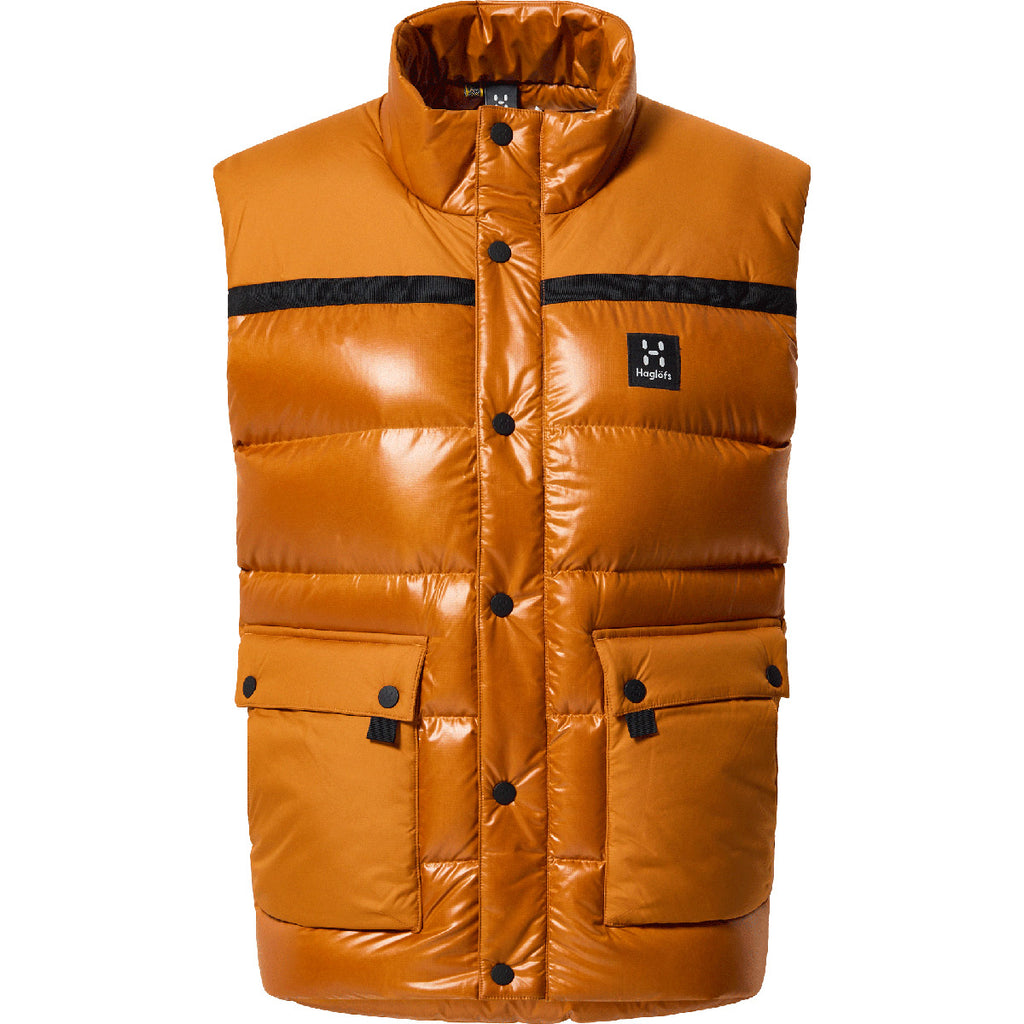 Chaleco Mujer Funäs Down Vest Women Haglöfs Amarillo 1