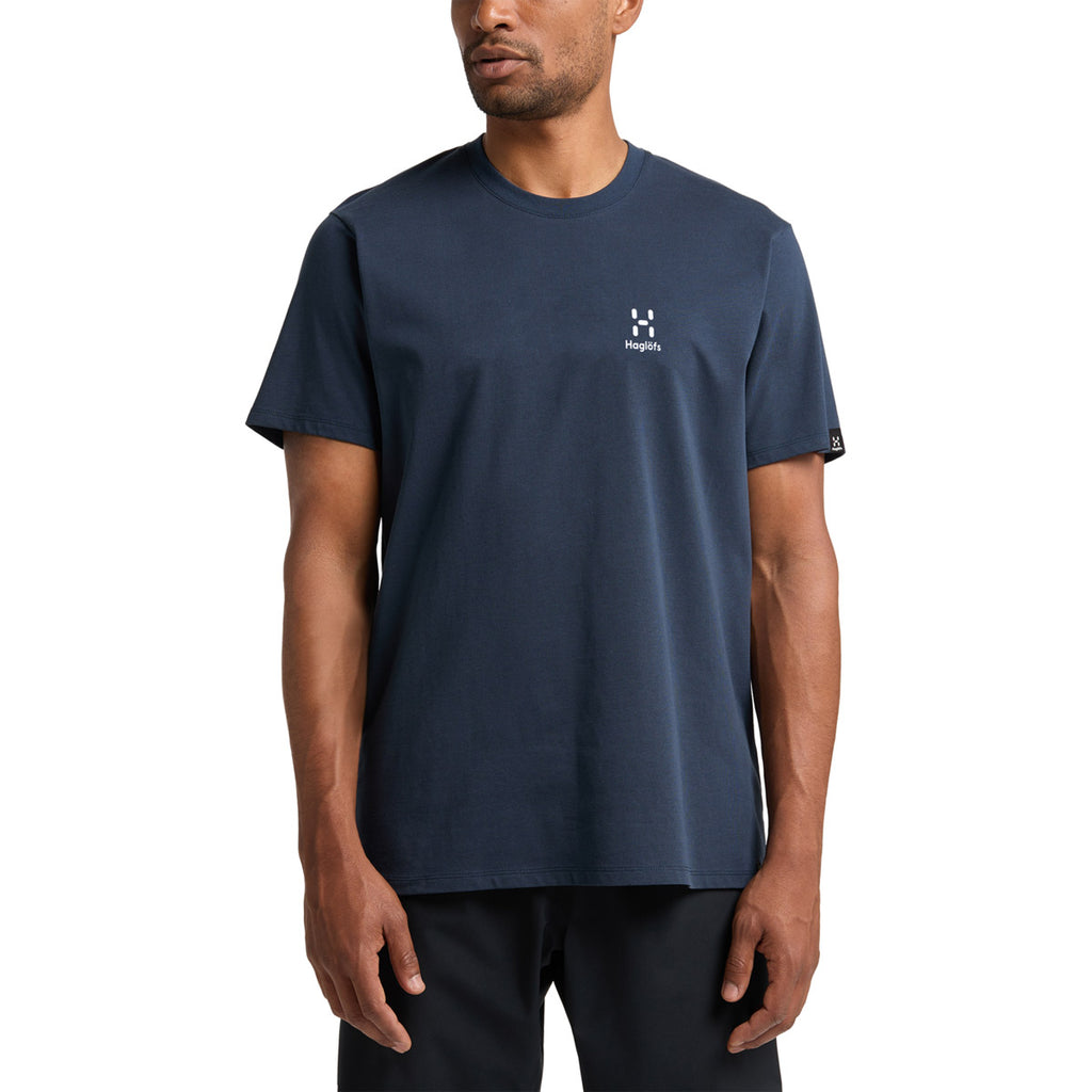 Camiseta Hombre Camp Tee Men Haglöfs Azul 3