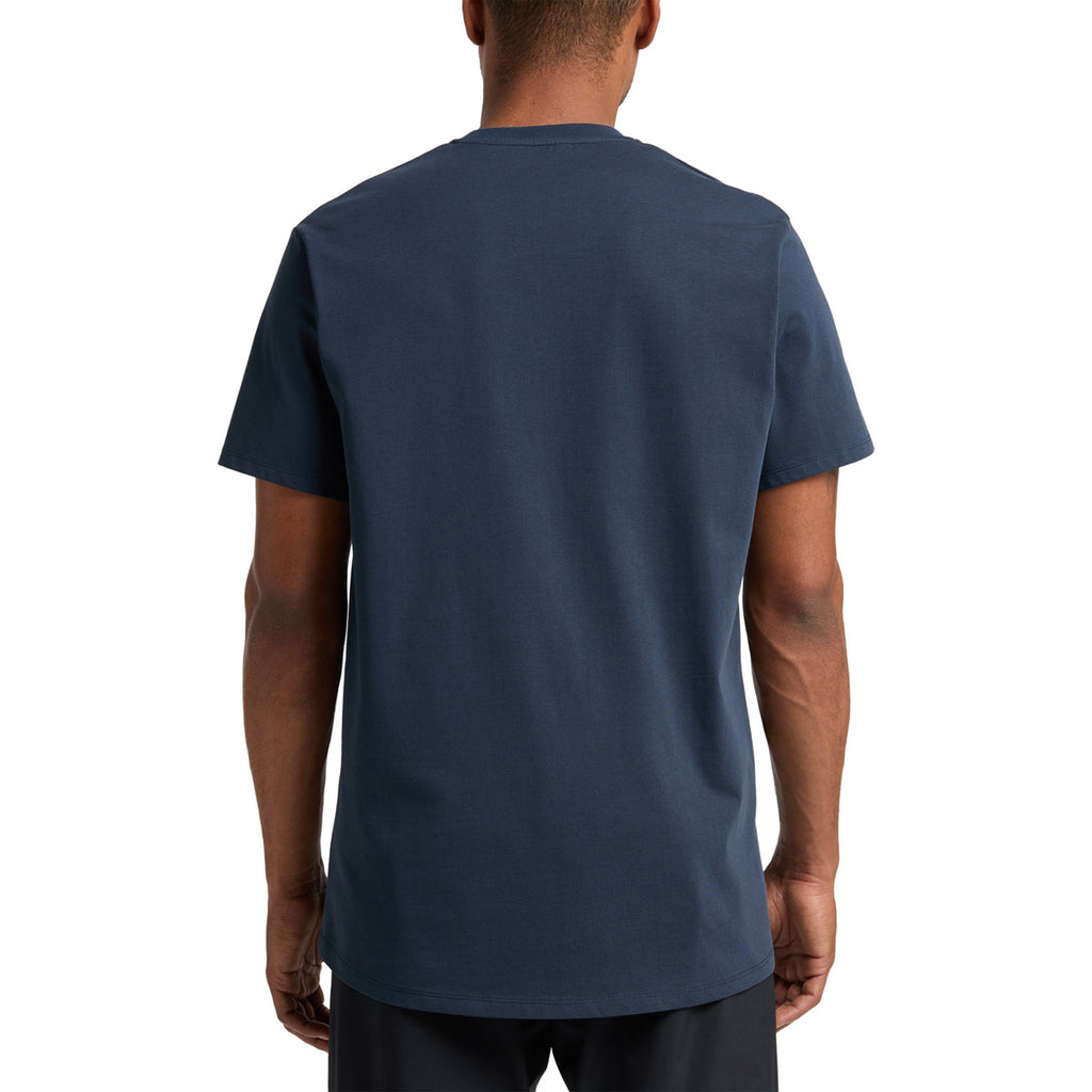 Camiseta Hombre Camp Tee Men Haglöfs Azul 4