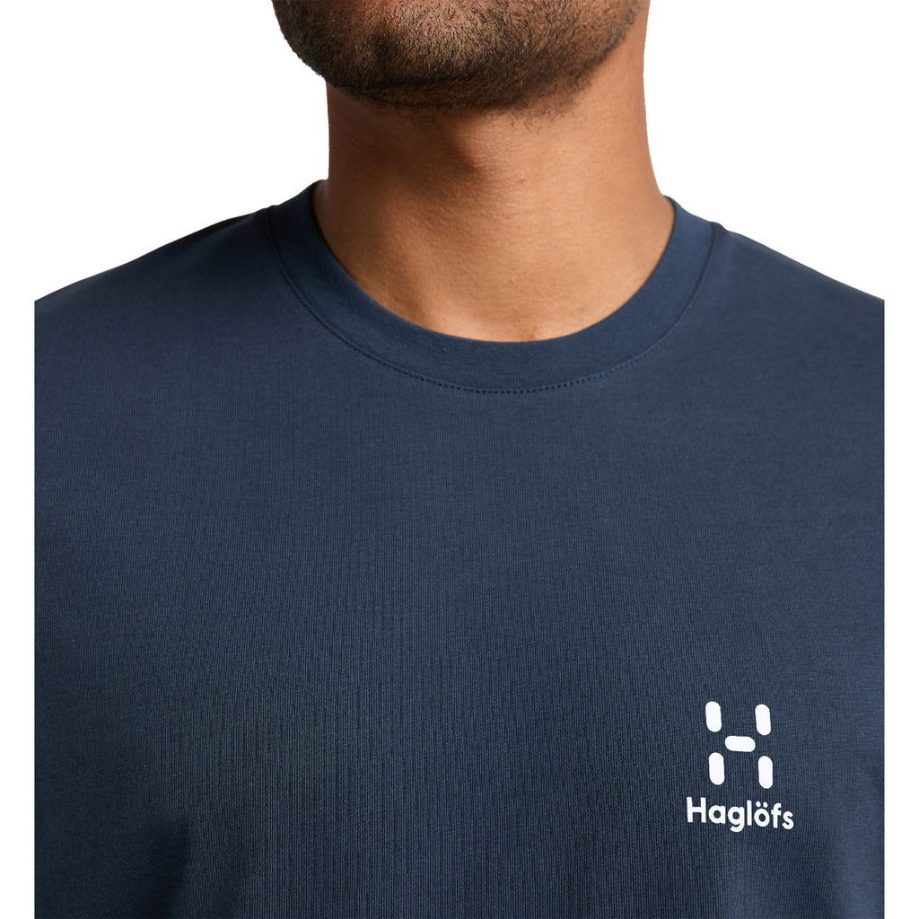 Camiseta Hombre Camp Tee Men Haglöfs Azul 5