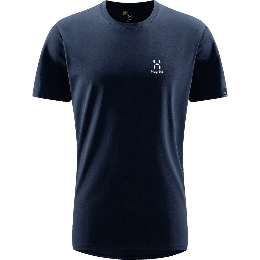 Camiseta Hombre Camp Tee Men Haglöfs Azul 1