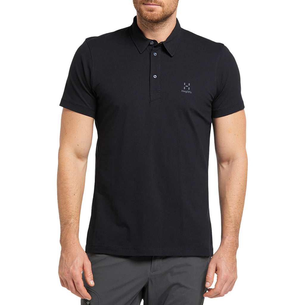 Polo Hombre Mirth Polo Men Haglöfs Negro 3