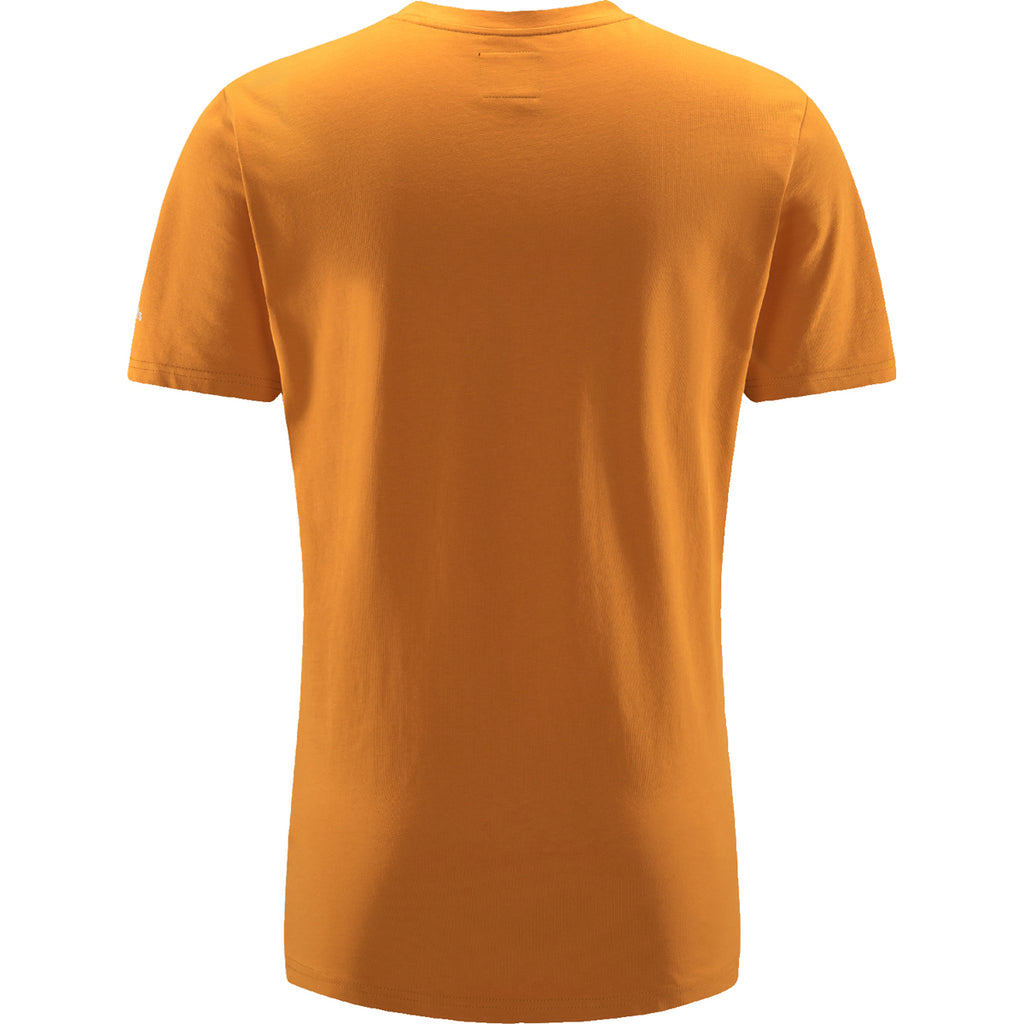 Camiseta Hombre Outsider By Nature Tee Men Haglöfs Amarillo 2