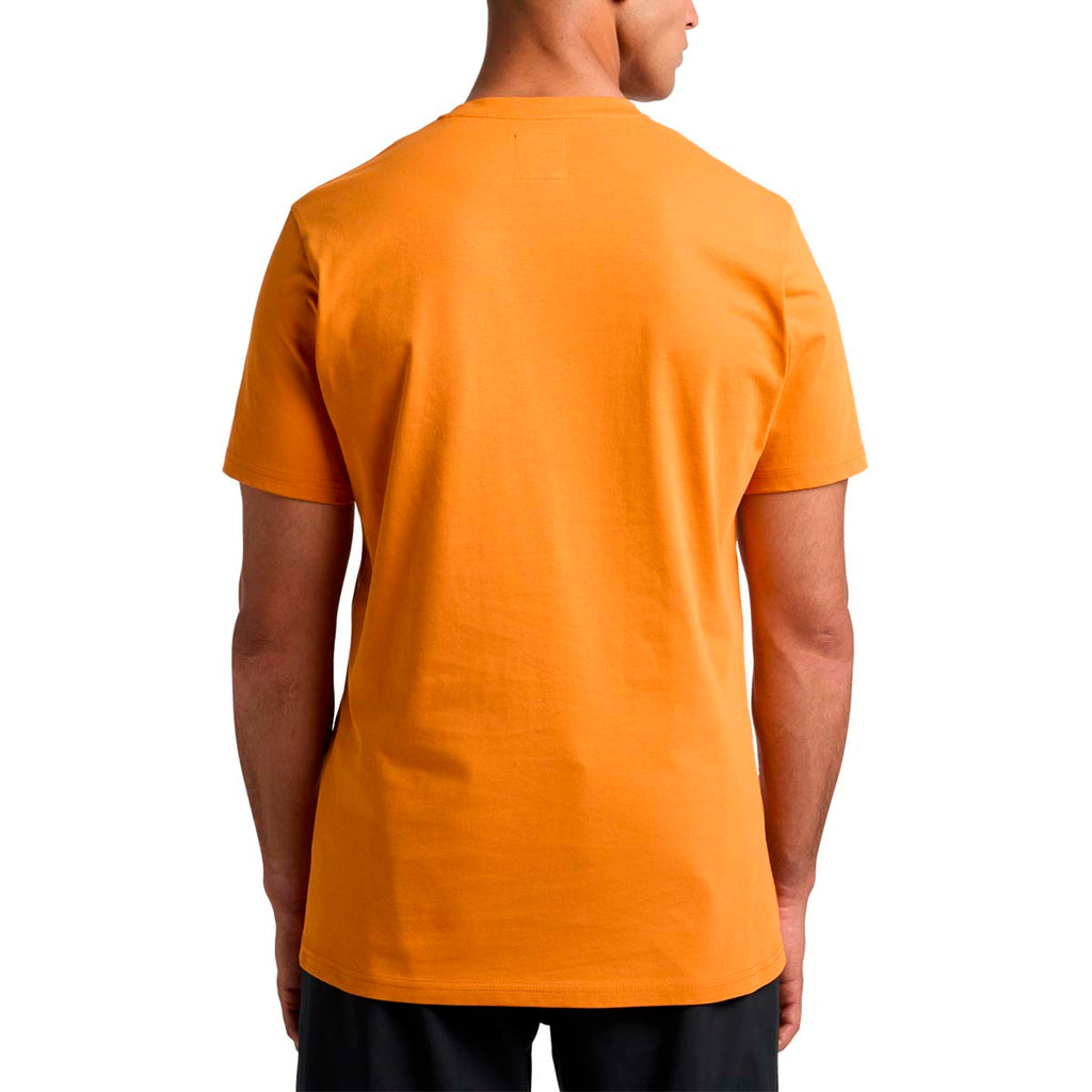 Camiseta Hombre Outsider By Nature Tee Men Haglöfs Amarillo 4