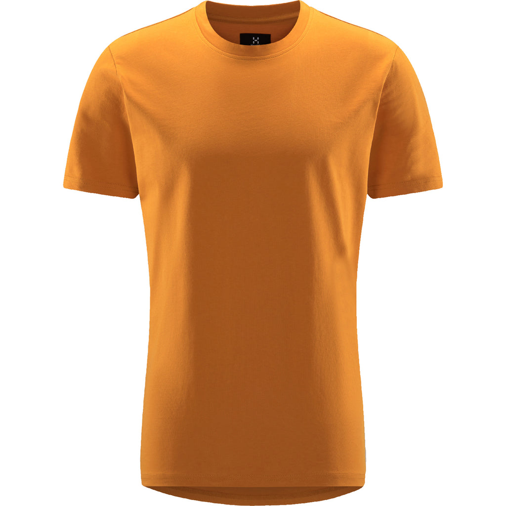 Camiseta Hombre Outsider By Nature Tee Men Haglöfs Amarillo 1