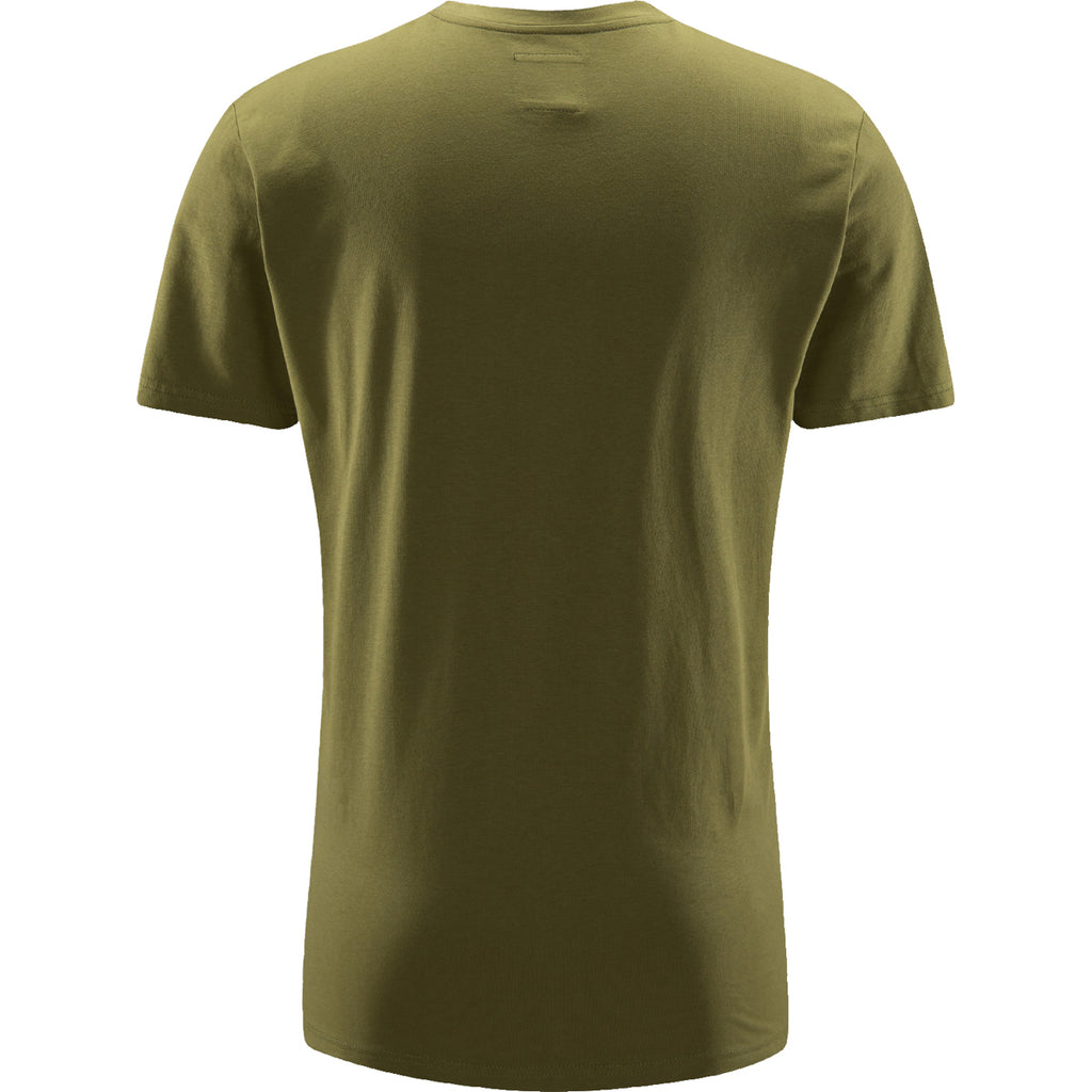 Camiseta Hombre Outsider By Nature Tee Men Haglöfs Verde 2