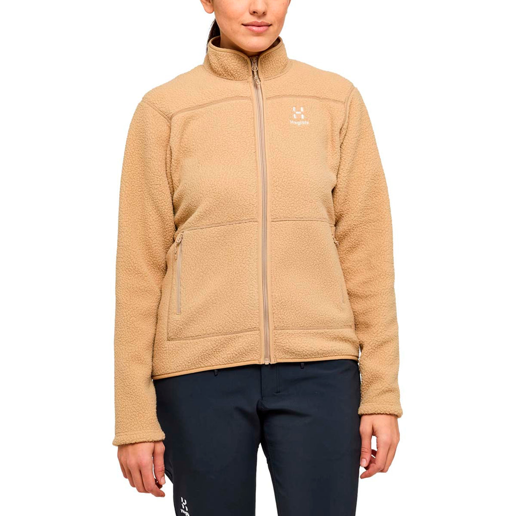 Polar Mujer Mossa Pile Jacket Women Haglöfs Marrón 3