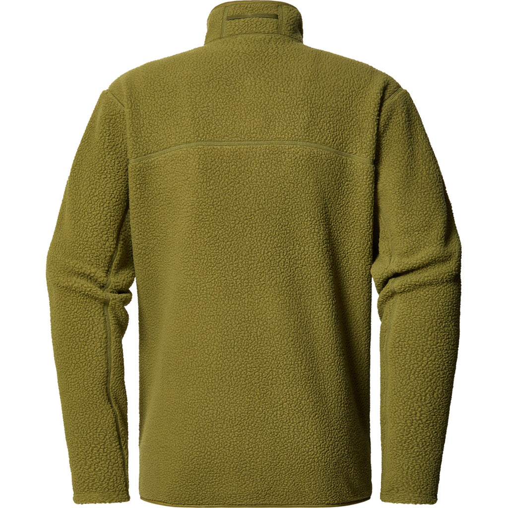 Polar Hombre Mossa Pile Jacket Men Haglöfs Verde 2