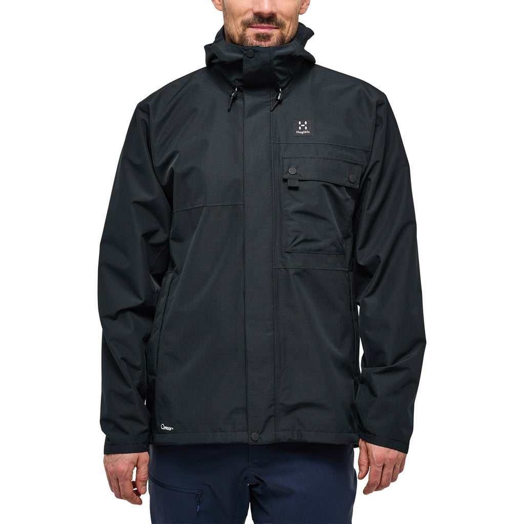 Chaqueta Hombre Porfyr Proof Jacket Men Haglöfs Negro 3