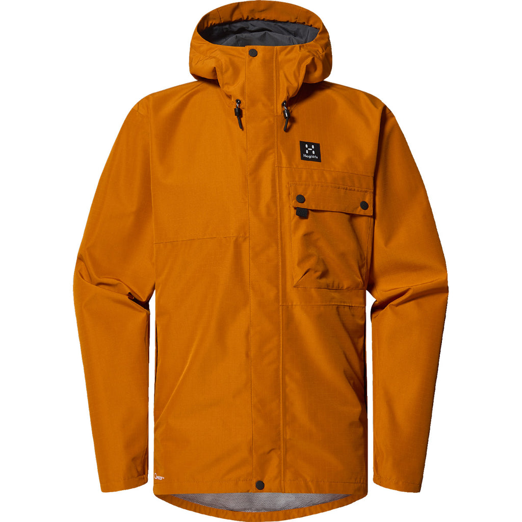 Chaqueta Hombre Porfyr Proof Jacket Men Haglöfs Amarillo 1