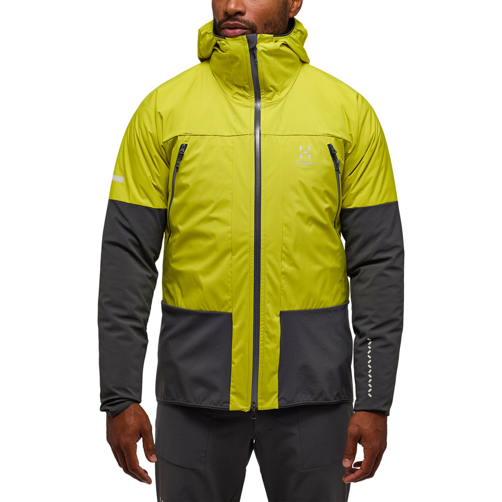 Chaqueta Hombre L.I.M Hybrid Touring Hood Men Haglöfs Amarillo 3