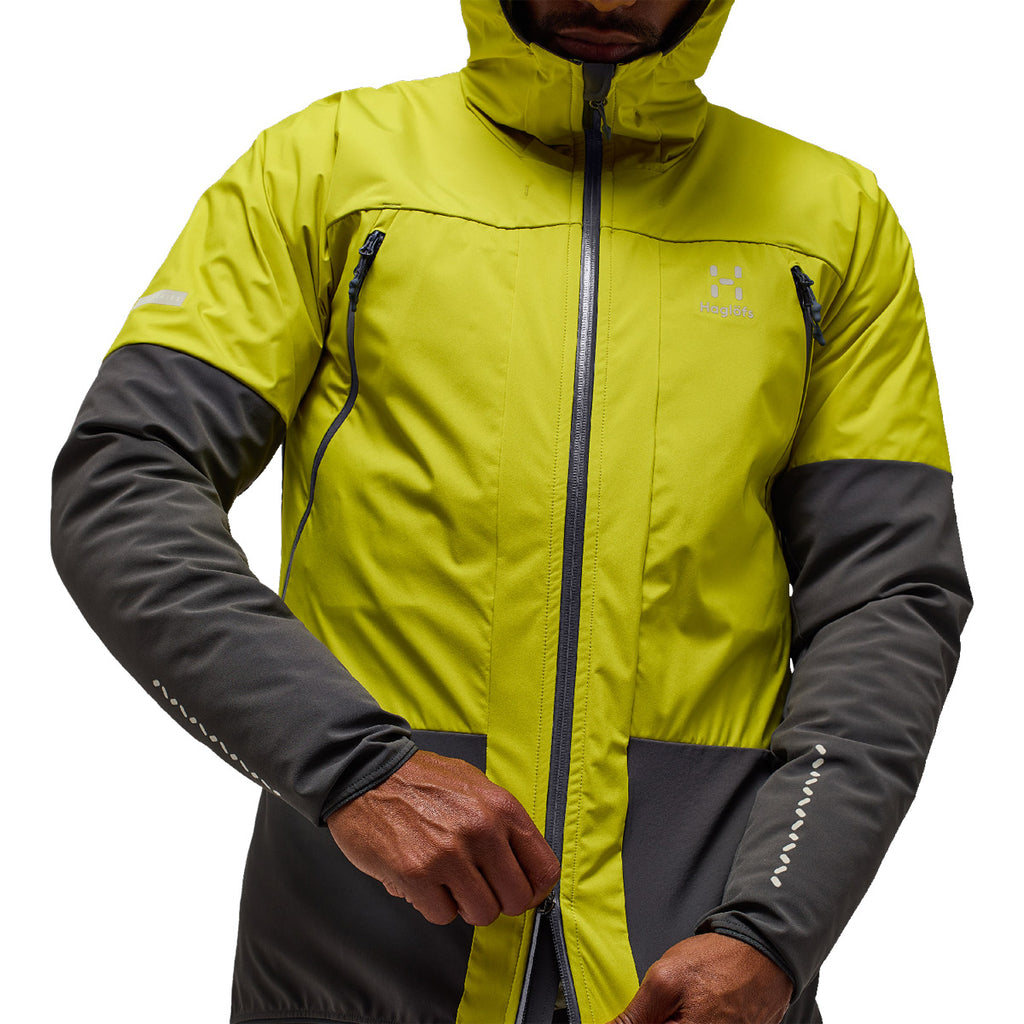 Chaqueta Hombre L.I.M Hybrid Touring Hood Men Haglöfs Amarillo 5