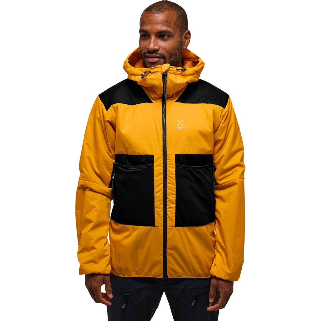 Polar Hombre Spitz Mimic Hood Men Haglöfs Amarillo 3