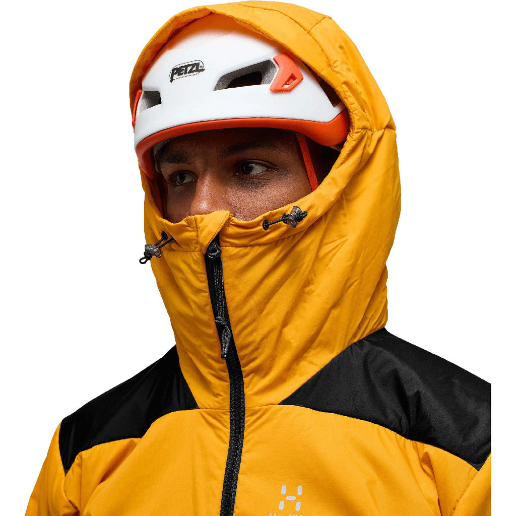 Polar Hombre Spitz Mimic Hood Men Haglöfs Amarillo 5