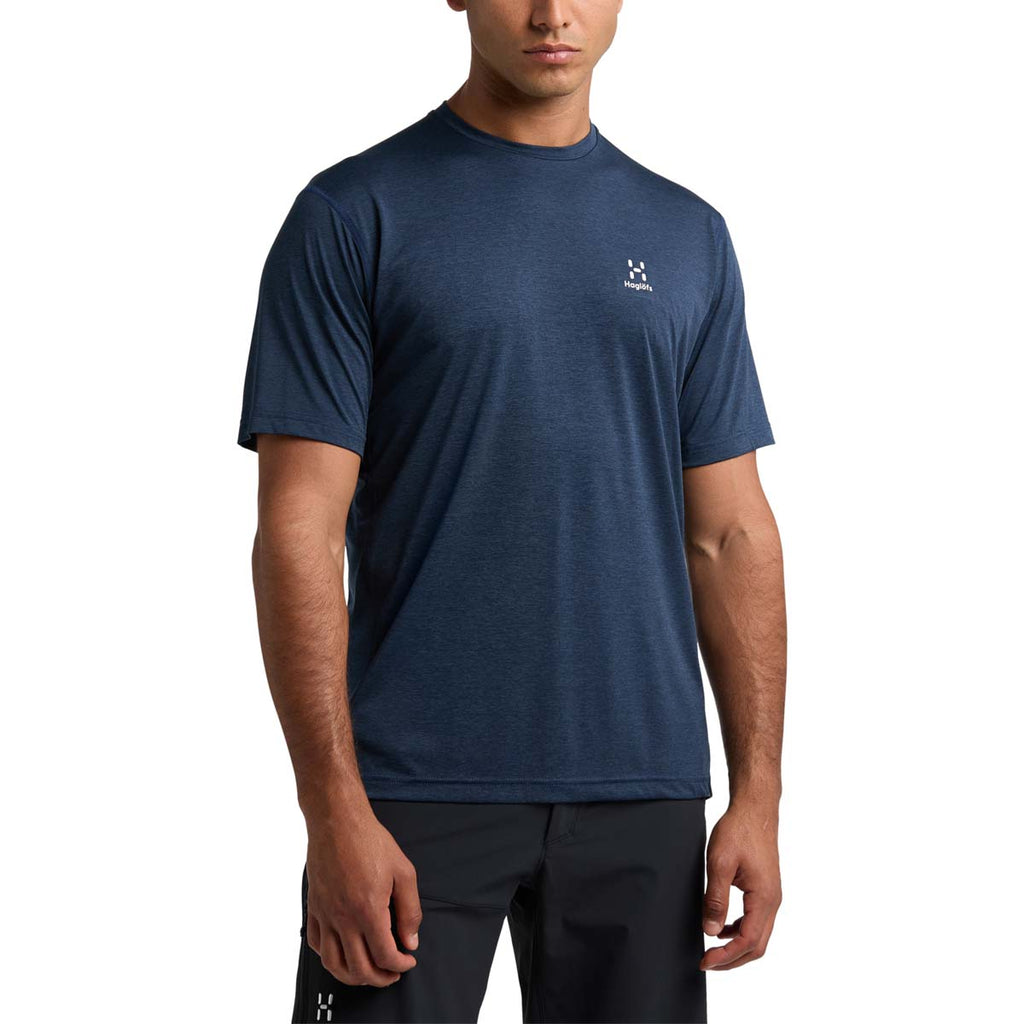 Camiseta Hombre Ridge Tee Men Haglöfs Azul 3