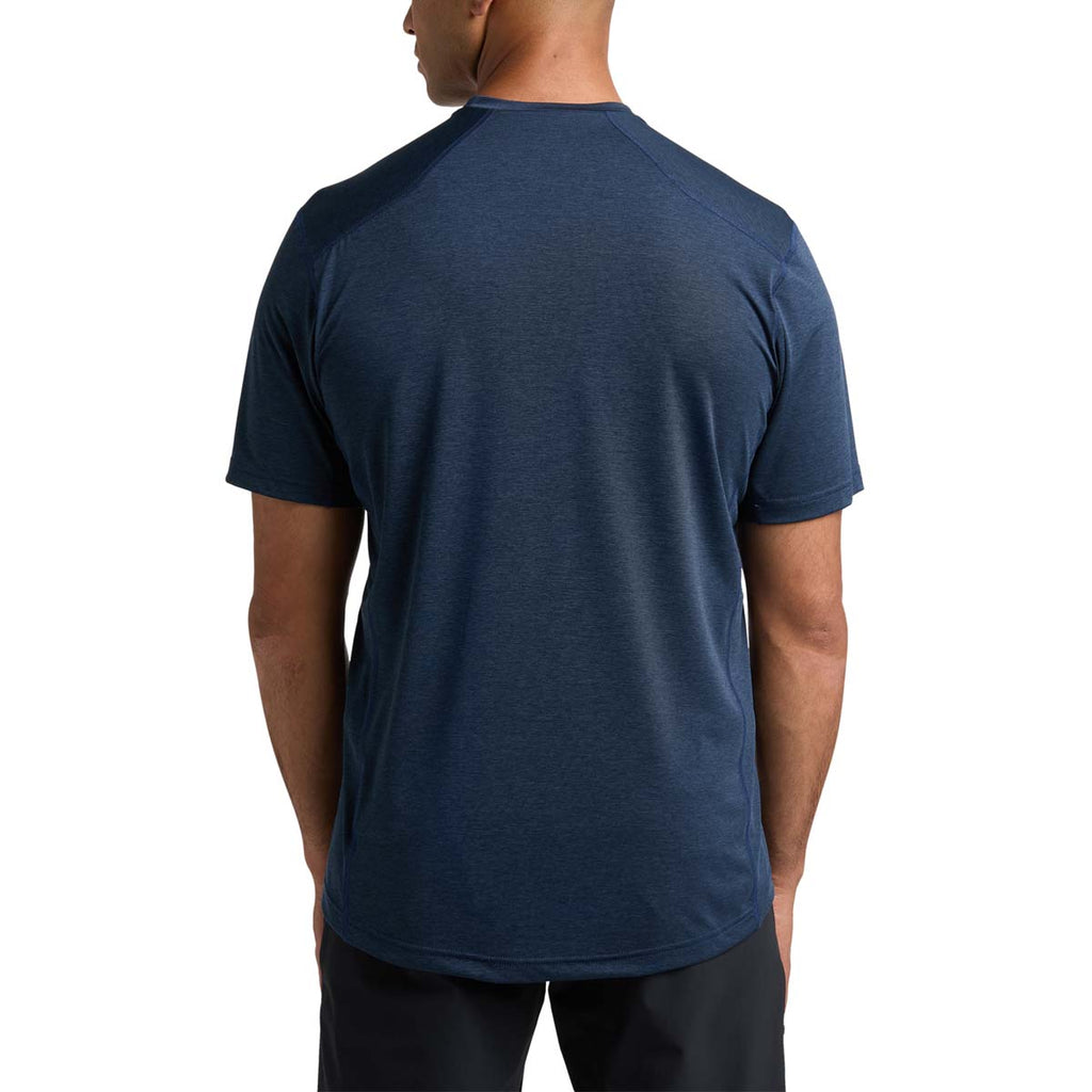 Camiseta Hombre Ridge Tee Men Haglöfs Azul 4