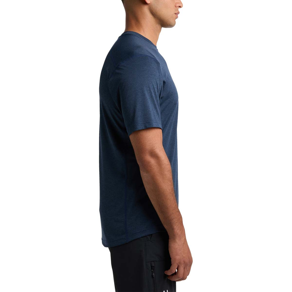 Camiseta Hombre Ridge Tee Men Haglöfs Azul 5