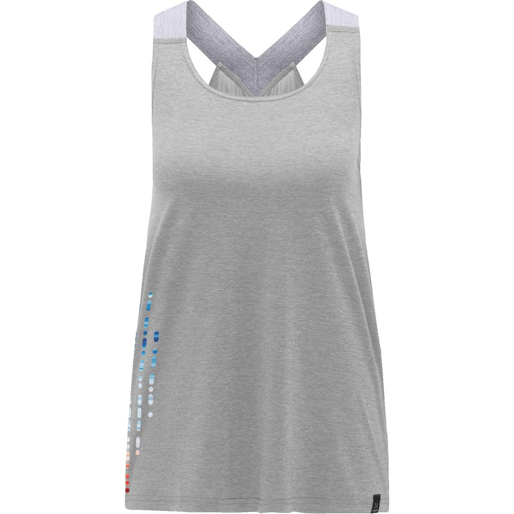 Camiseta De Tirantes Mujer Ridge Tank Women Haglöfs Gris 1