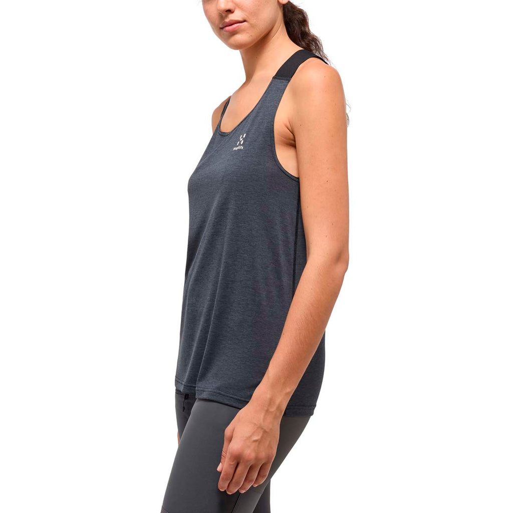 Camiseta De Tirantes Mujer Ridge Tank Women Haglöfs Negro 5