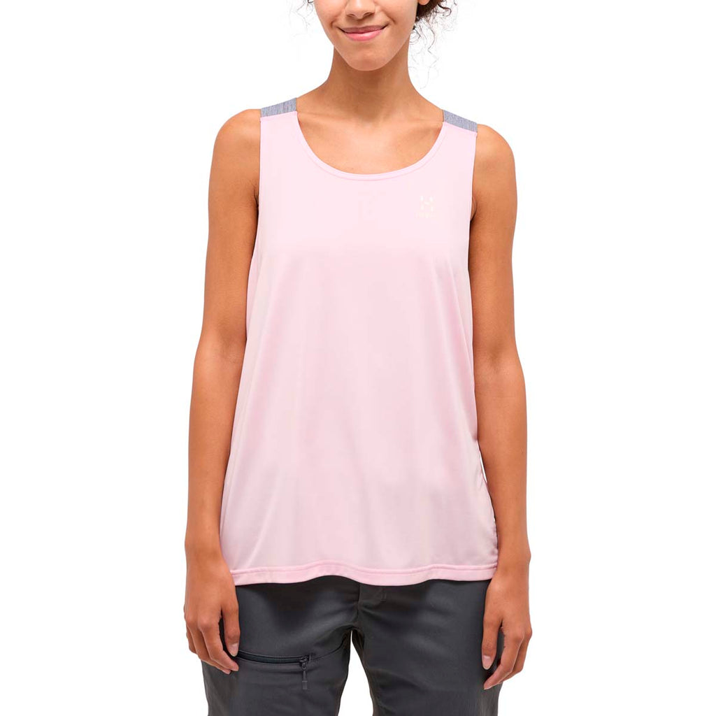 Camiseta De Tirantes Mujer Ridge Tank Women Haglöfs Rosa 3