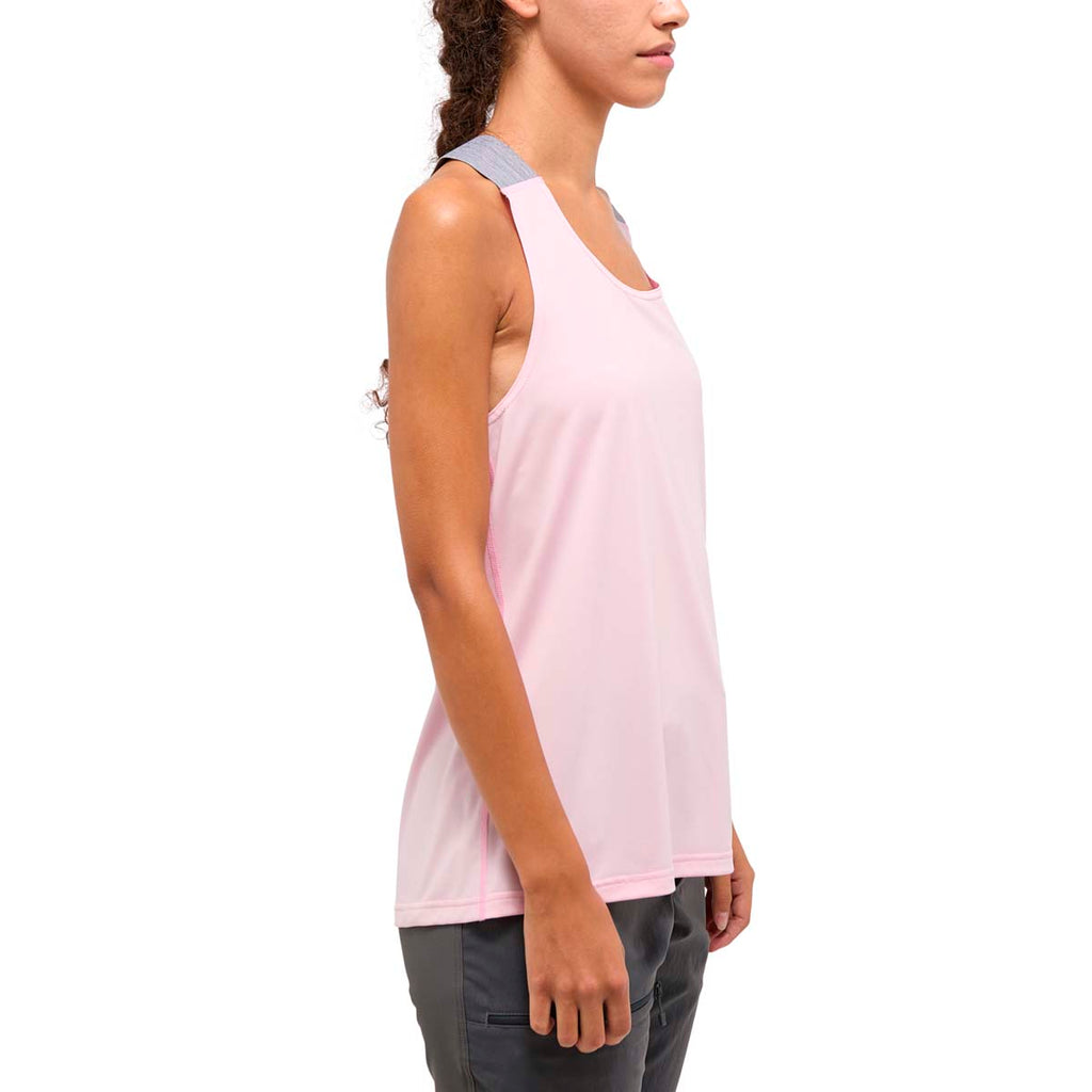 Camiseta De Tirantes Mujer Ridge Tank Women Haglöfs Rosa 5