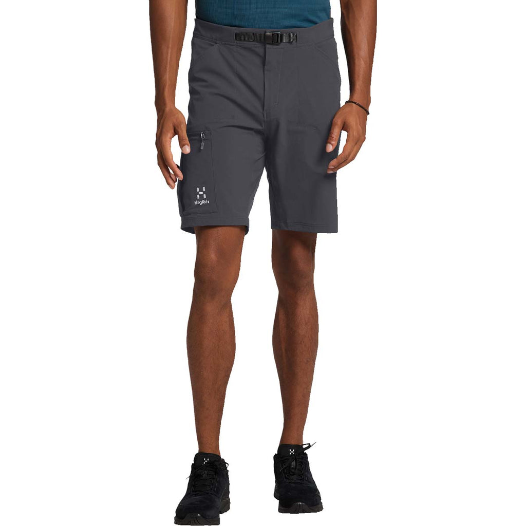 Pantalón Corto Hombre Lizard Softshell Shorts Men Haglöfs Gris 3