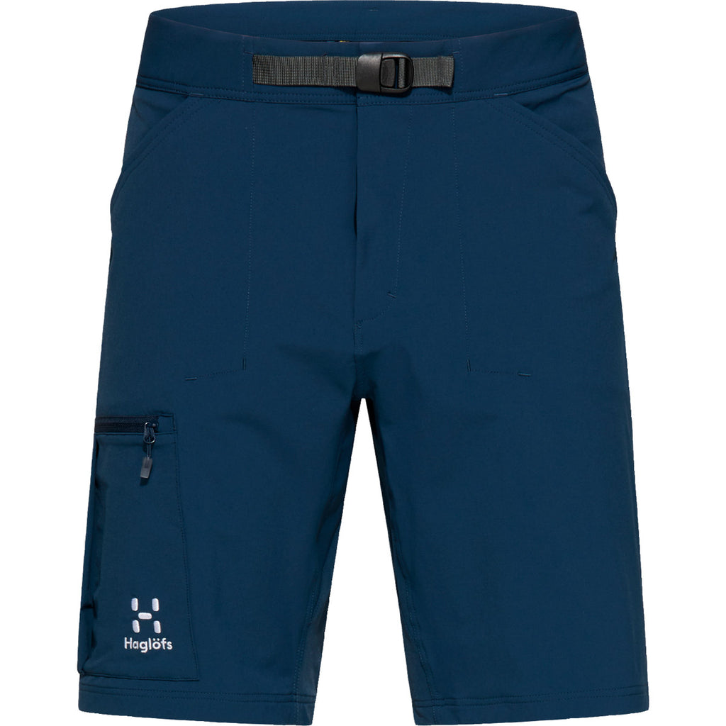 Pantalón Corto Hombre Lizard Softshell Shorts Men Haglöfs Azul 1