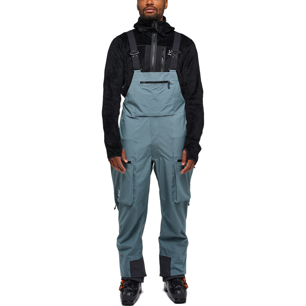 Pantalón Hombre Vassi Gtx Pro Bib Men Haglöfs Gris 3