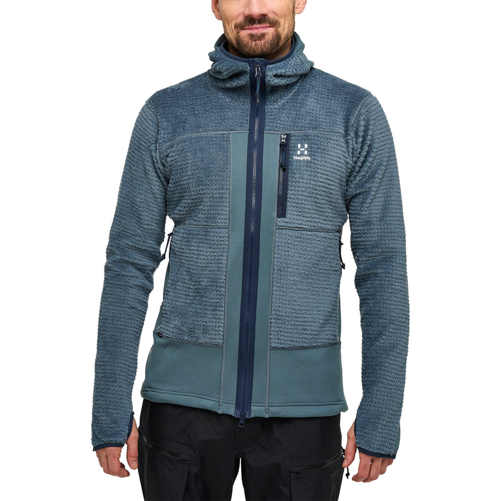 Polar Hombre Vassi Mid Hood Men Haglöfs Gris 3