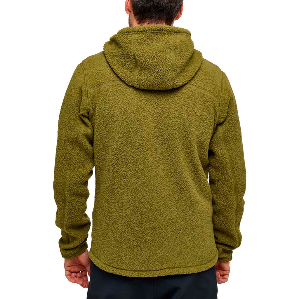 Polar Hombre Malung Pile Hood Men Haglöfs Verde 4