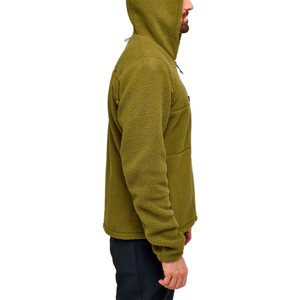 Polar Hombre Malung Pile Hood Men Haglöfs Verde 5