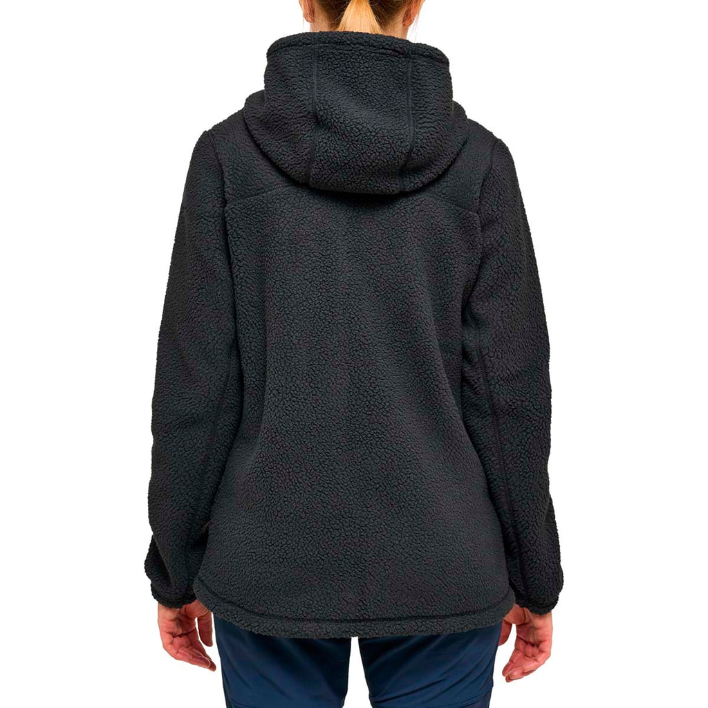 Polar Mujer Malung Pile Hood Women Haglöfs Negro 4