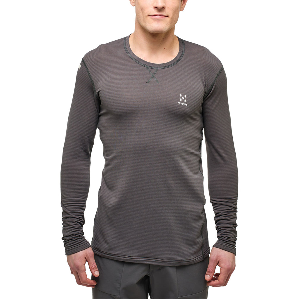 Polar Hombre L.I.M Roundneck Men Haglöfs Gris 3