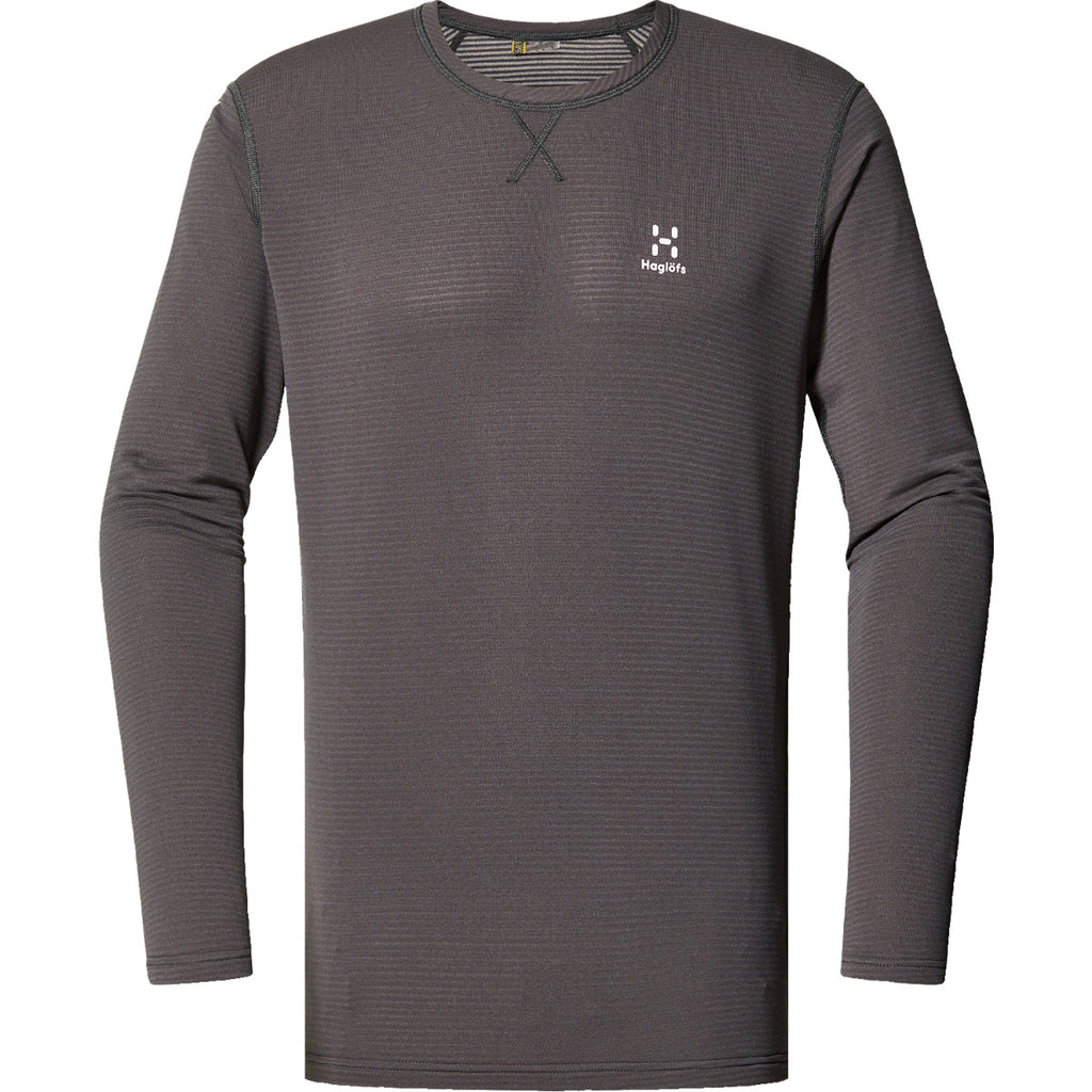 Polar Hombre L.I.M Roundneck Men Haglöfs Gris 1