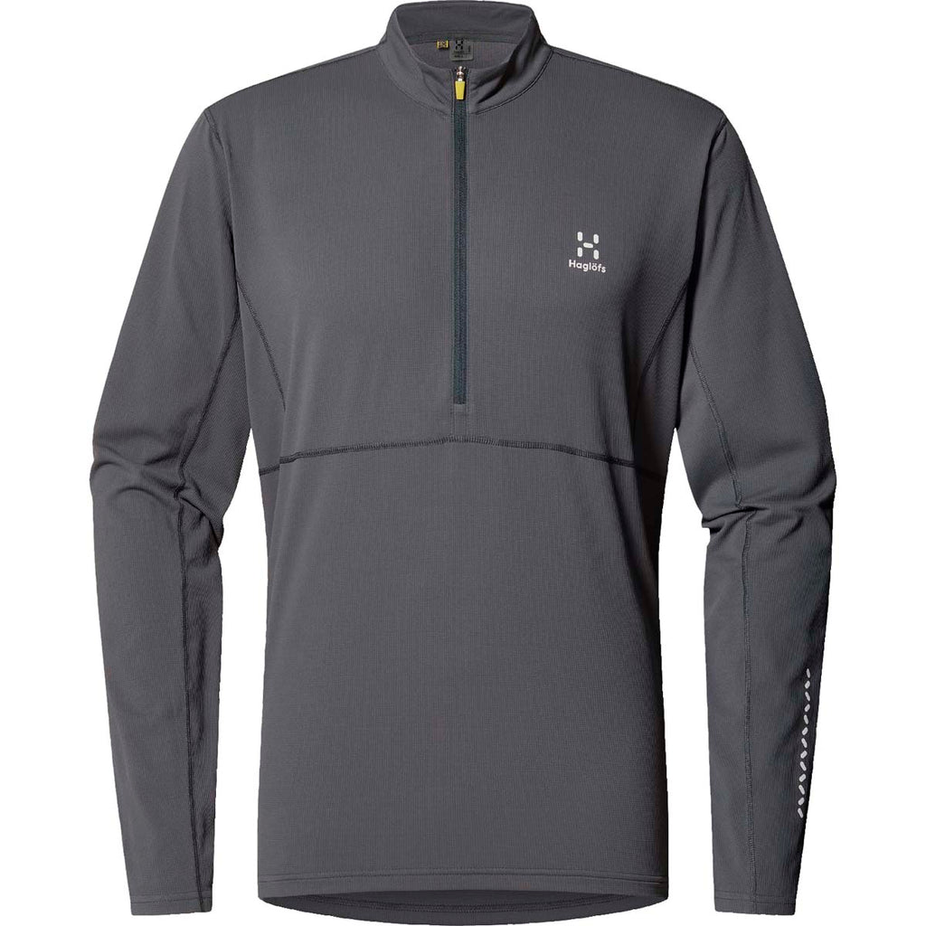 Polar Hombre L.I.M Tempo Trail Halfzip Men Haglöfs Gris 1