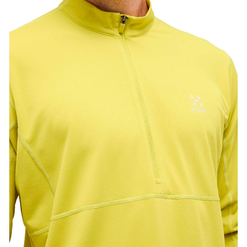 Polar Hombre L.I.M Tempo Trail Halfzip Men Haglöfs Amarillo 6