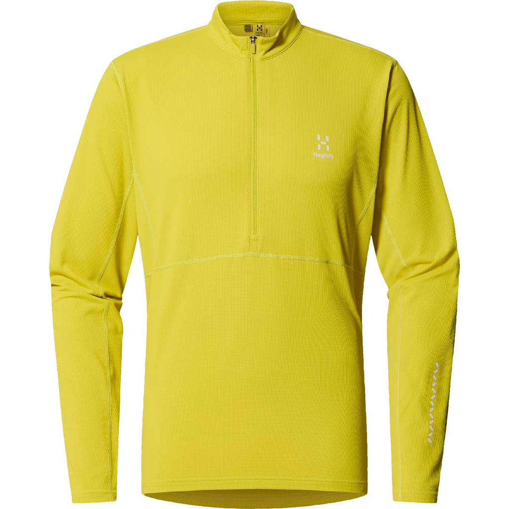 Polar Hombre L.I.M Tempo Trail Halfzip Men Haglöfs Amarillo 1