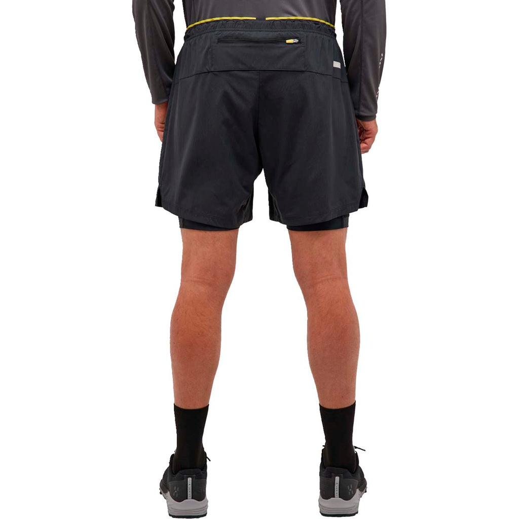 Pantalón Corto Hombre L.I.M Tempo Trail 2-In-1 Short Haglöfs Negro 4