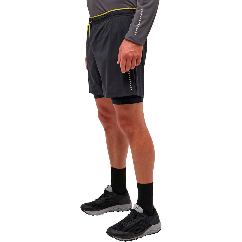 Pantalón Corto Hombre L.I.M Tempo Trail 2-In-1 Short Haglöfs Negro 5