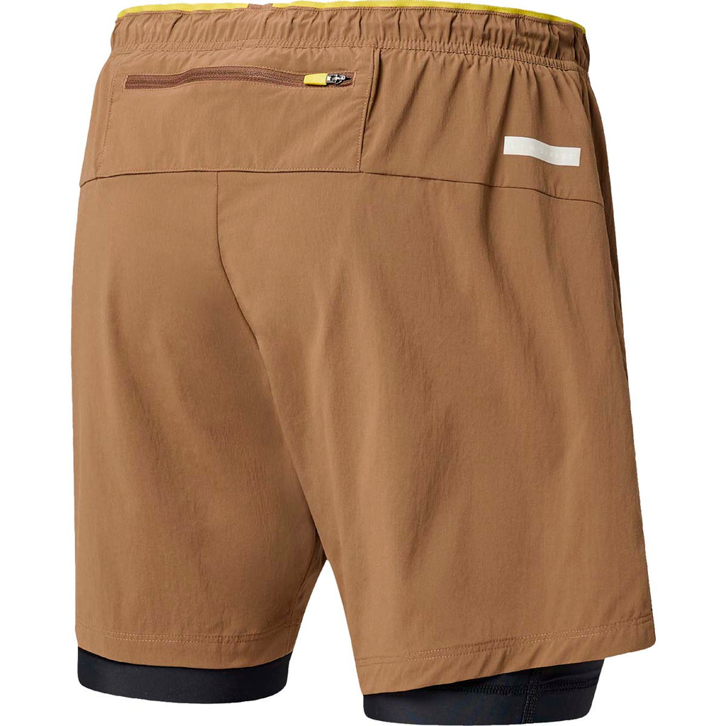 Pantalón Corto Hombre L.I.M Tempo Trail 2-In-1 Short Haglöfs Marrón 2