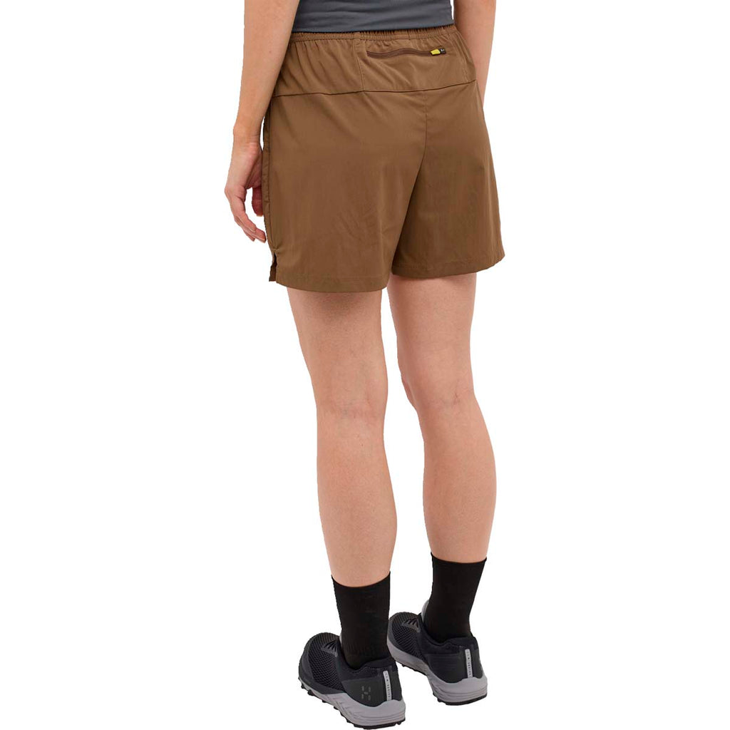 Pantalón Corto Mujer L.I.M Tempo Trail Shorts Women Haglöfs Marrón 5