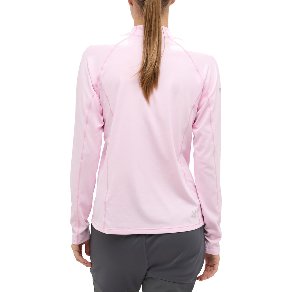 Polar Mujer L.I.M Tempo Trail Halfzip Wome Haglöfs Rosa 4