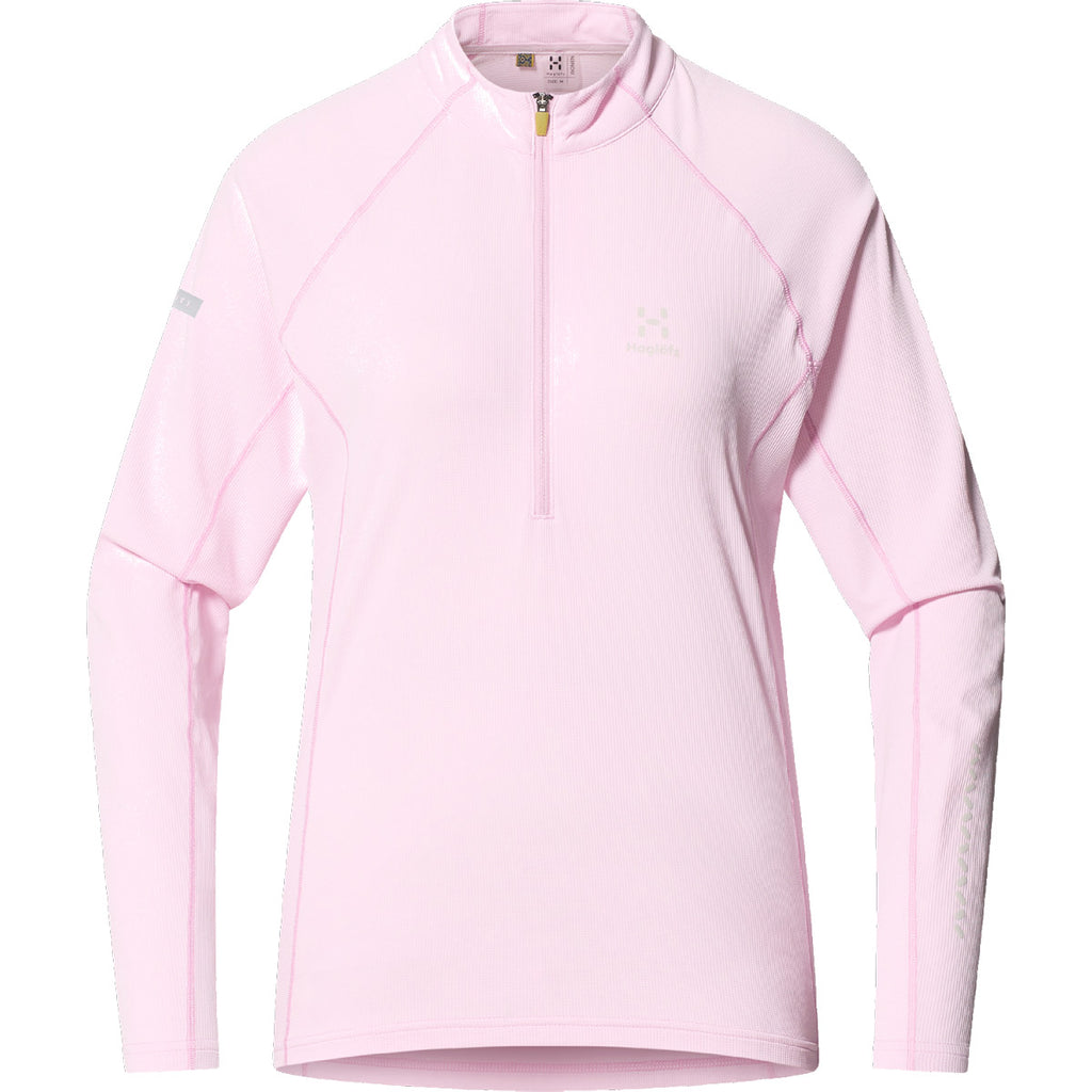 Polar Mujer L.I.M Tempo Trail Halfzip Wome Haglöfs Rosa 1