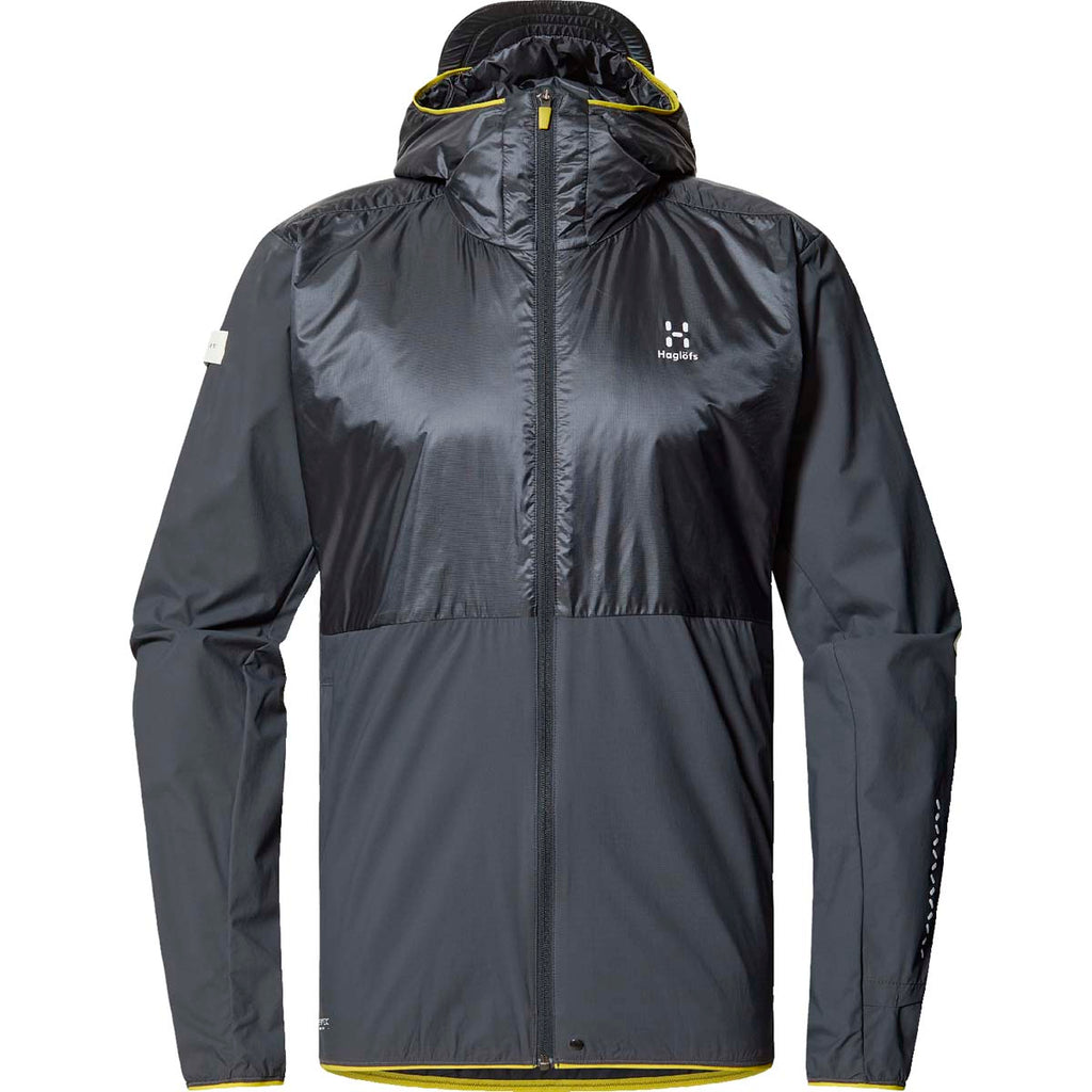 Chaqueta Hombre L.I.M Tempo Trail Mimic Hood M Haglöfs Gris 1